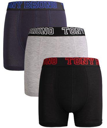 Tony Bruno 3 Pack Erkek Boxer